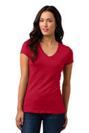 District Juniors Soft Wash V-Neck Tee. DT4501-Juniors & Young Men-New Red-4XL-JadeMoghul Inc.