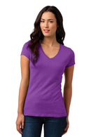 District Juniors Soft Wash V-Neck Tee. DT4501-Juniors & Young Men-Purple Orchid-4XL-JadeMoghul Inc.