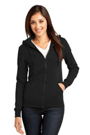 District - Juniors The Concert Fleece Full-Zip Hoodie. DT801-Sweatshirts/Fleece-Black-L-JadeMoghul Inc.