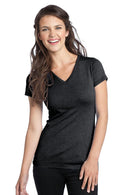 District Juniors Tri-BlendV-Neck Tee. DT242V-Juniors & Young Men-Charcoal Heather-4XL-JadeMoghul Inc.