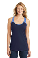 District Juniors Varsity Tank. DT265-T-shirts-True Navy/ Deep Royal-4XL-JadeMoghul Inc.
