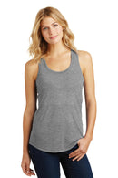 District Made Ladies Perfect Tri Racerback Tank. DM138L-T-shirts-Grey Frost-4XL-JadeMoghul Inc.