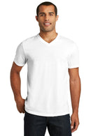 District Made Mens Perfect Tr V-Neck Tee. DT1350-Juniors & Young Men-Red Frost-4XL-JadeMoghul Inc.