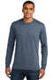 District Made Men's Perfect Tri Long Sleeve Crew Tee. DM132-T-shirts-Navy Frost-3XL-JadeMoghul Inc.