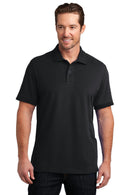 District Made Men's Stretch Pique Polo. DM325-Polos/knits-Black-4XL-JadeMoghul Inc.