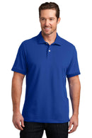 District Made Men's Stretch Pique Polo. DM325-Polos/knits-Royal-4XL-JadeMoghul Inc.