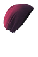 District - Slouch Beanie DT618-Caps-Eggplant Dip Dye-OSFA-JadeMoghul Inc.