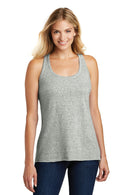 District Women's Astro Twist Back Tank. DM466A-T-Shirts-Grey Astro-XS-JadeMoghul Inc.