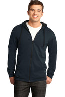 District - Young Men's The Concert Fleece Full-Zip Hoodie. DT800-Sweatshirts/Fleece-New Navy-4XL-JadeMoghul Inc.