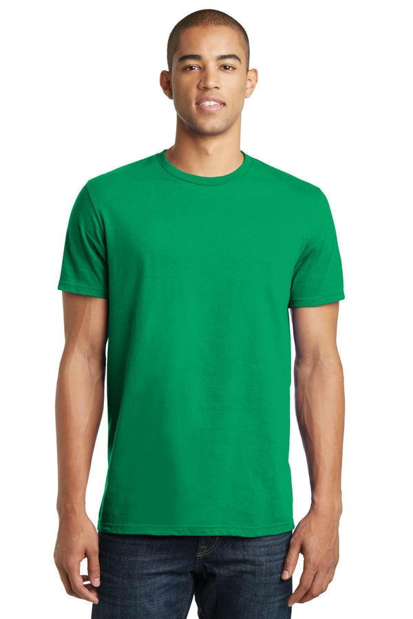 District - Young Mens The Concert Tee DT5000-Juniors & Young Men-Kelly Green-L-JadeMoghul Inc.