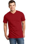 District - Young Men's Very Important Tee V-Neck. DT6500-T-shirts-Classic Red-4XL-JadeMoghul Inc.
