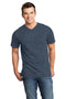 District - Young Men's Very Important Tee V-Neck. DT6500-T-shirts-Heathered Navy-4XL-JadeMoghul Inc.