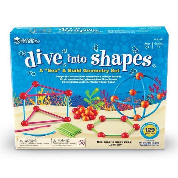 DIVE INTO SHAPES-Learning Materials-JadeMoghul Inc.