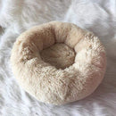 Dog & Cat Long Plush Pet Bed Calming Beds - Ultra-soft Pets Basket Kennel Dog Round Cat Winter Cushion Warm Sleeping Bag Mat JadeMoghul Inc. 