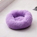 Dog & Cat Long Plush Pet Bed Calming Beds - Ultra-soft Pets Basket Kennel Dog Round Cat Winter Cushion Warm Sleeping Bag Mat JadeMoghul Inc. 