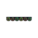 DOTS ON BLACK APPLES BORDER-Learning Materials-JadeMoghul Inc.