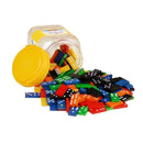 DOUBLE 6 COLOR DOMINOES 6 SETS-Toys & Games-JadeMoghul Inc.