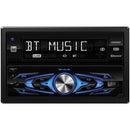 Double-DIN In-Dash Mechless AM/FM Receiver with Bluetooth(R)-Receivers & Accessories-JadeMoghul Inc.