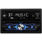 Double-DIN In-Dash Mechless AM/FM Receiver with Bluetooth(R)-Receivers & Accessories-JadeMoghul Inc.