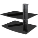 Double Glass Shelf-A/V Mounts & Organization-JadeMoghul Inc.