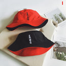 Double Sided Wear Finger Something Embroidery Panama Bucket Hat Men Women Summer Bucket Cap Hip Hop Hat Fisherman Hat AExp