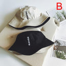 Double Sided Wear Finger Something Embroidery Panama Bucket Hat Men Women Summer Bucket Cap Hip Hop Hat Fisherman Hat JadeMoghul Inc.