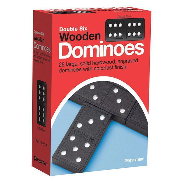 DOUBLE SIX DOMINOES-Toys & Games-JadeMoghul Inc.