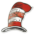 Dr. Seuss Cat in the Hat - Hat Shaped Wall Clock-S-CAT-JadeMoghul Inc.