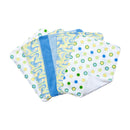 Dr. Seuss Oh, the Places You'll Go! Blue 5 Pack Burp Cloth Bundle Box Set-S-OTPYG B-JadeMoghul Inc.