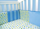 Dr. Seuss Oh, the Places You'll Go! Blue Crib Bumpers-S-OTPYG B-JadeMoghul Inc.
