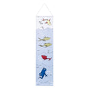 Dr. Seuss One Fish, Two Fish Canvas Growth Chart-S-1F2F-JadeMoghul Inc.