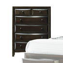 Drawers Cheap Chest of Drawers - 17" X 37" X 49" Walnut Wood Chest HomeRoots