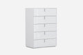 Drawers White Chest of Drawers - 31 X 16" X 44" White Chest HomeRoots