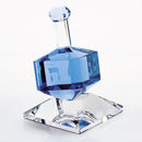 Living Room Decor - Dreidel On Stand Cobalt H3"