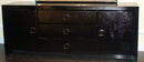 Dressers Black Dresser - 28" Black Crocodile MDF Dresser HomeRoots