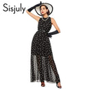 Dresses For Women Polka Dots Maxi Dress AExp