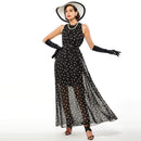 Dresses For Women Polka Dots Maxi Dress AExp