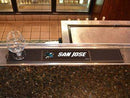 Drink Mat BBQ Accessories NHL San Jose Sharks Drink Tailgate Mat 3.25"x24" FANMATS
