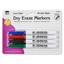 DRY ERASE MARKERS 4 CLR SET BULLET-Supplies-JadeMoghul Inc.