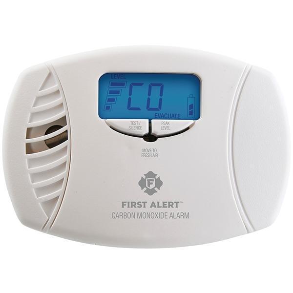 Dual-Power Carbon Monoxide Plug-in Alarm with Digital Display-Fire Safety Equipment-JadeMoghul Inc.