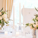 Dual Purpose Crystal Candle Holder - Low (Pack of 1)-Wedding Reception Decorations-JadeMoghul Inc.