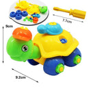 Early Learning Education DIY Screw Nut Group Installed Plastic 3d Puzzle Disassembly Motorcycle Kids Toys for Children Toys-YLH88162-JadeMoghul Inc.
