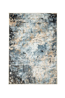 Earthy Area Rug In Polyester With Jute Mesh Backing, Small, Multicolor-Rugs-Multicolor-Polyester & Jute Mesh-JadeMoghul Inc.