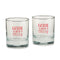 Eat, Drink & Be Merry 9 oz. Rocks Glass (Set of 4)-Personalized Coasters-JadeMoghul Inc.