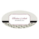 Eclectic Patterns Large Cling Vintage Pink (Pack of 1)-Wedding Signs-Black-JadeMoghul Inc.