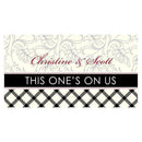 Eclectic Patterns Small Ticket Vintage Pink (Pack of 120)-Reception Stationery-Black-JadeMoghul Inc.