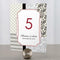 Eclectic Patterns Table Number Numbers 85-96 Classical Green (Pack of 12)-Table Planning Accessories-Mocha Mousse-1-12-JadeMoghul Inc.