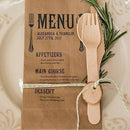 Eco Wood Utensil Set (12) (Pack of 1)-Table Top Décor-JadeMoghul Inc.