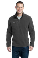 Eddie Bauer - 1/4-Zip Fleece Pullover. EB202-Outerwear-Grey Steel-4XL-JadeMoghul Inc.