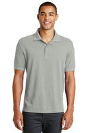 Eddie Bauer Cotton Pique Polo. EB100-Polos/knits-Chrome-4XL-JadeMoghul Inc.